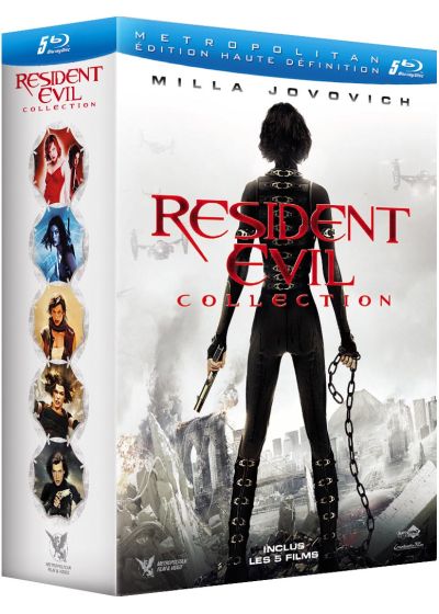 Resident Evil Collection : Resident Evil + Resident Evil : Apocalypse + Resident Evil : Extinction + Resident Evil : Afterlife + Resident Evil : Retribution - Blu-ray