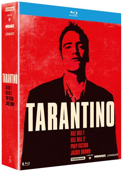 Quentin Tarantino - Coffret - Pulp Fiction + Jackie Brown + Kill Bill Vol. 1 + 2 (Pack) - Blu-ray