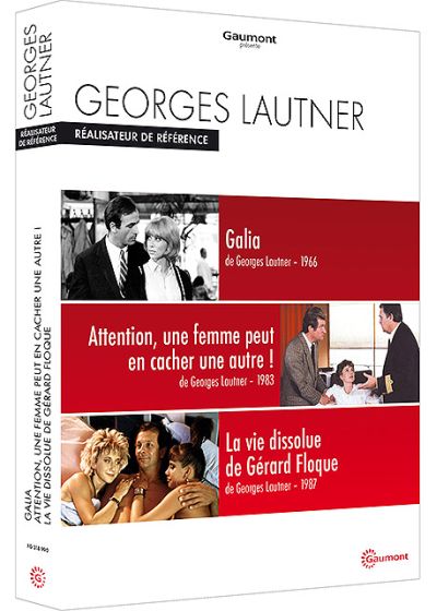 Georges Lautner - Réalisateur de référence : Galia + Attention, une femme peut en cacher une autre ! + La vie dissolue de Gérard Floque (Pack) - DVD