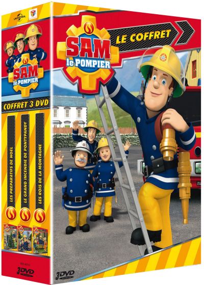 Sam le pompier, le coffret 3 DVD (Pack) - DVD