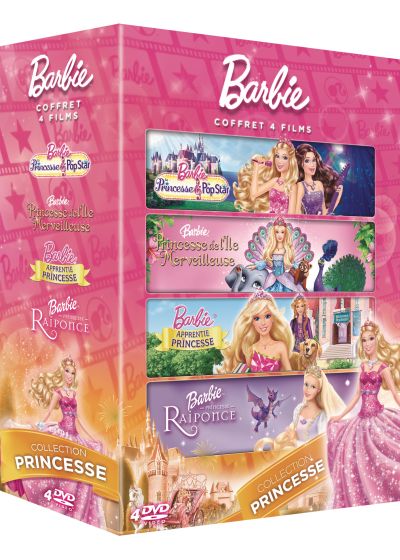 Barbie - Coffret 4 films : Collection Princesse (Pack) - DVD