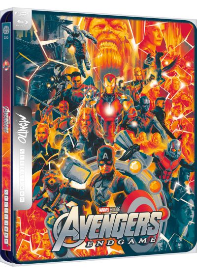Avengers : Endgame (Mondo SteelBook - 4K Ultra HD + Blu-ray + Blu-ray bonus) - 4K UHD
