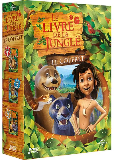 Le Livre de la jungle - Le coffret - Volumes 1 à 3 (Pack) - DVD