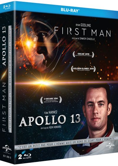 First Man + Apollo 13 (Pack) - Blu-ray
