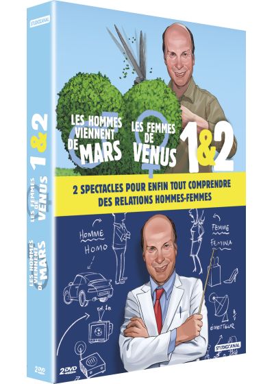 Les Hommes viennent de Mars, les femmes de Vénus 1 & 2 - DVD