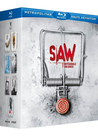 Saw : L'intégrale 7 volumes (Director's Cut) - Blu-ray