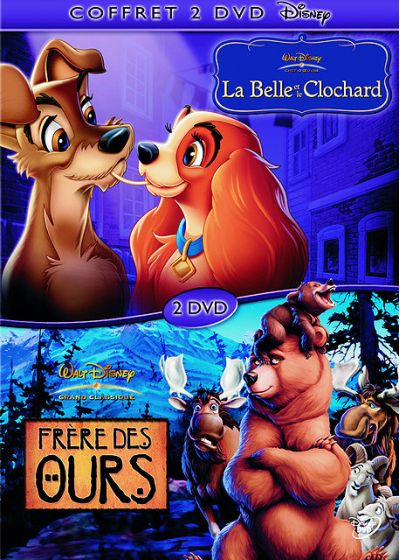 La Belle et le clochard + Frère des ours - DVD