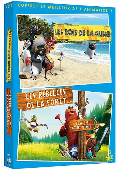 Les Rois de la glisse + Les rebelles de la forêt - DVD