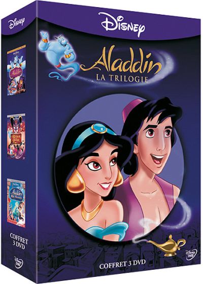 Aladdin Trilogie - Aladdin + Le retour de Jafar + Aladdin et le roi des voleurs (Pack) - DVD