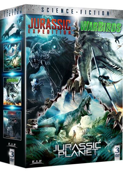 Science-fiction - Coffret : Jurassic Expedition + Warbirds + Jurassic Planet (Pack) - DVD