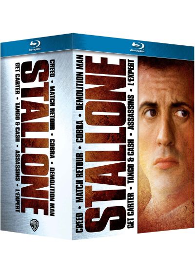 Stallone : Creed + Cobra + Demolition Man + Match retour + Tango & Cash + Assassins + L'expert (Pack) - Blu-ray