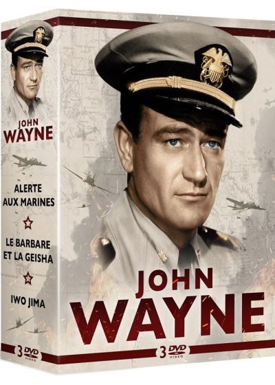 John Wayne : Alerte aux marines + Iwo Jima + Le Barbare et la Geisha (Pack) - DVD