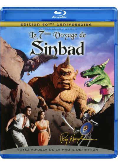 Le 7ème Voyage de Sinbad (Édition 50ème Anniversaire) - Blu-ray