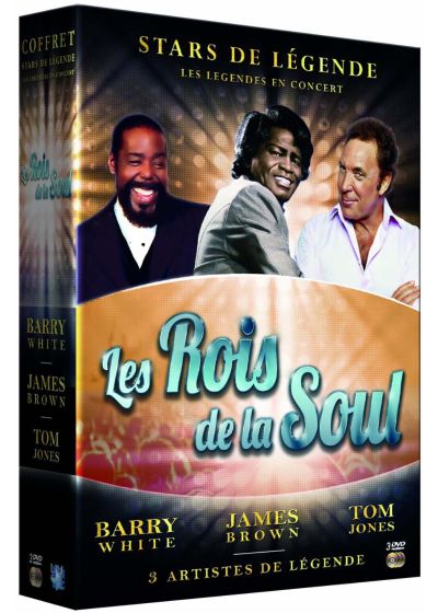 Les Rois de la Soul : Barry White + James Brown + Tom Jones - DVD