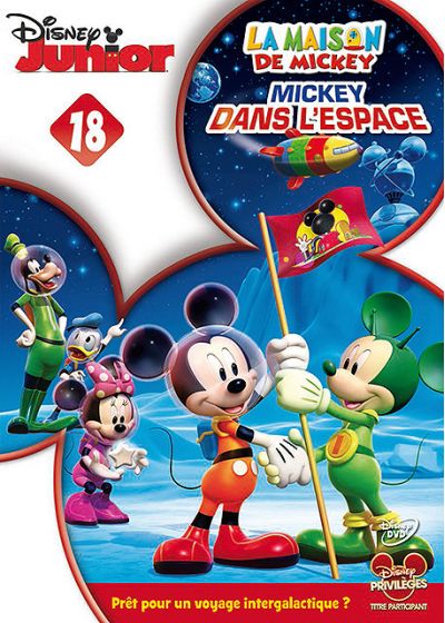 La Maison de Mickey - 18 - Mickey dans l'espace - DVD