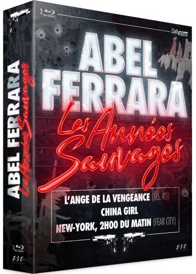 Abel Ferrara - Les années sauvages : L'Ange de la vengeance + China Girl + New York, 2 heures du matin - Blu-ray