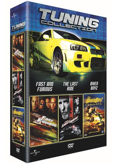 Tuning Collection - Fast and Furious + The Last Ride + Biker Boyz - DVD