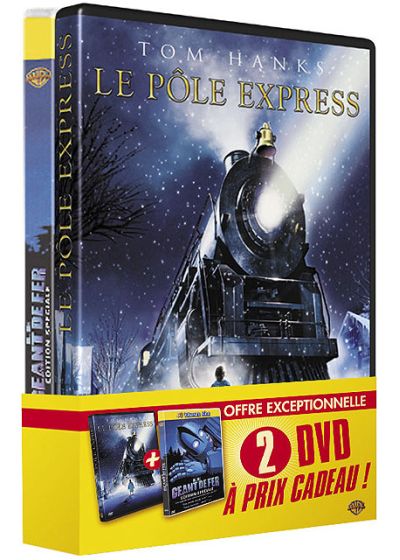 Le Pôle Express + Le géant de fer (Pack) - DVD