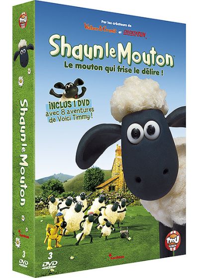 Coffret Shaun le mouton & Timmy (Pack) - DVD