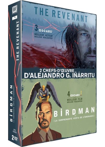 The Revenant + Birdman ou (La surprenante vertu de l'ignorance) (Pack) - DVD