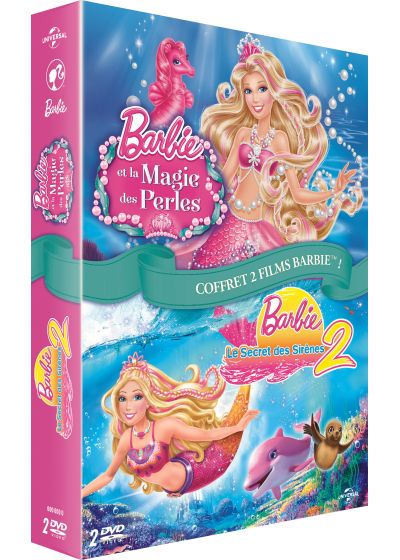 Barbie et la magie des perles + Barbie et le secret des sirènes 2 (Pack) - DVD