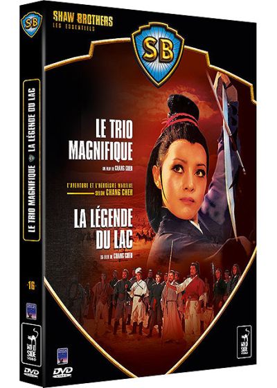 Coffret Shaw Brothers - L'aventure et l'héroïsme martial selon Chang Cheh - Le trio magnifique + La légende du lac (Pack) - DVD