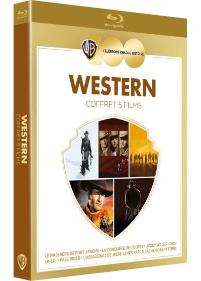 100 ans Warner - Coffret 5 films - Western