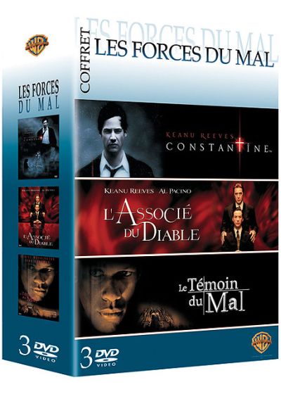 Coffret Les forces du mal - Constantine + L'associé du diable + Le témoin du mal - DVD