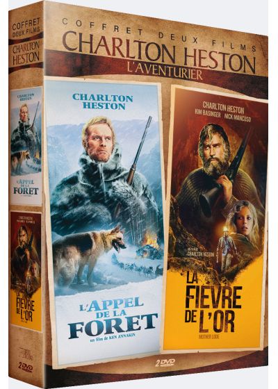 Charlton Heston l'aventurier - Coffret : La Fièvre de l'or + L'Appel de la forêt (Pack) - DVD