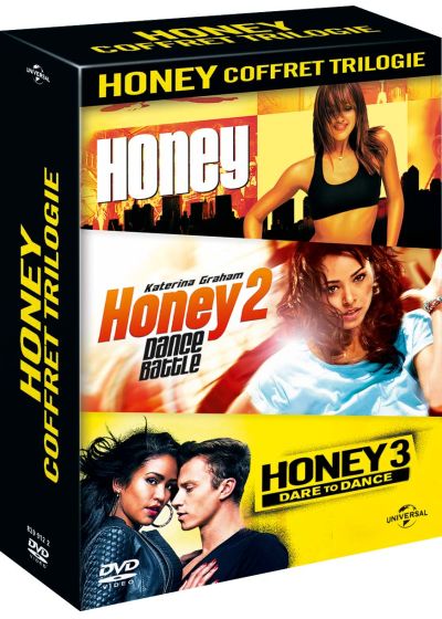 Honey coffret trilogie : Honey + Honey 2: Dance Battle + Honey 3: Dare to Dance - DVD