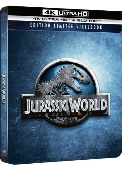 Jurassic World (4K Ultra HD + Blu-ray - Édition boîtier SteelBook) - 4K UHD