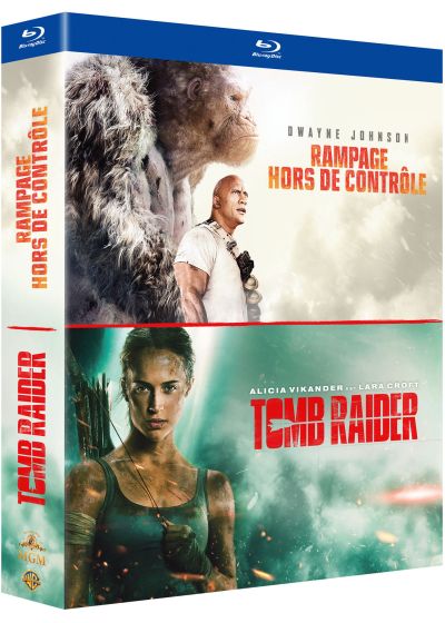 Rampage - Hors de contrôle + Tomb Raider (Pack) - Blu-ray