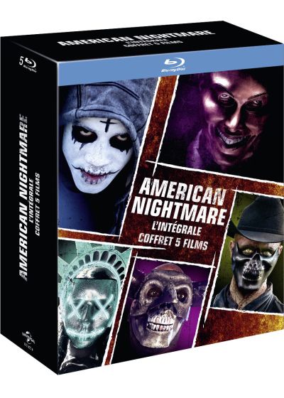 Coffret American Nightmare - Intégrale 1 à 5 - Blu-ray