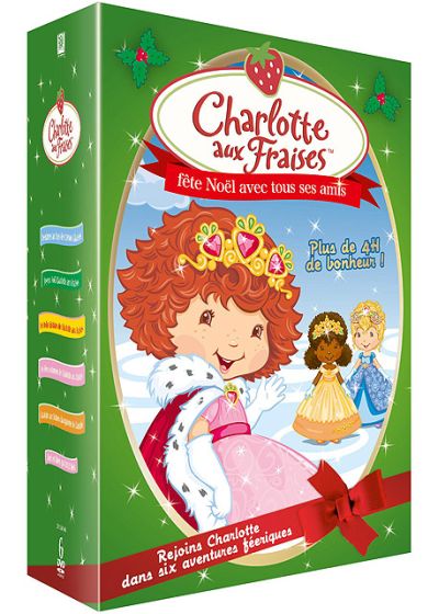 Charlotte aux Fraises : Fête Noël avec tous ses amis - Coffret 6 aventures (Pack) - DVD