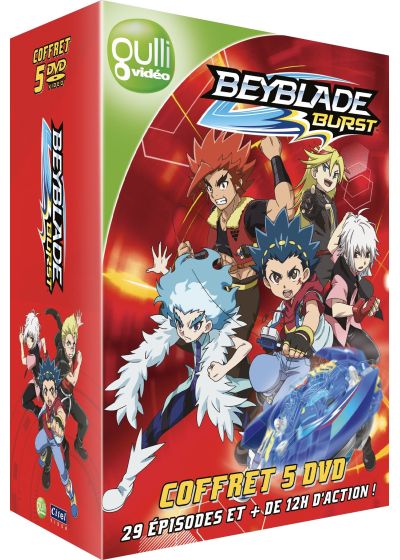 Beyblade Burst - Saison 1, Box 2/2 : Vol. 5 à 9 - DVD