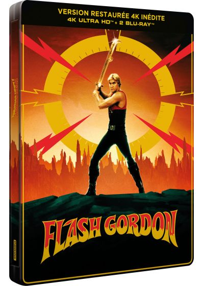 Flash Gordon (4K Ultra HD + Blu-ray + Blu-ray bonus - Édition SteelBook Collector 40ème Anniversaire) - 4K UHD