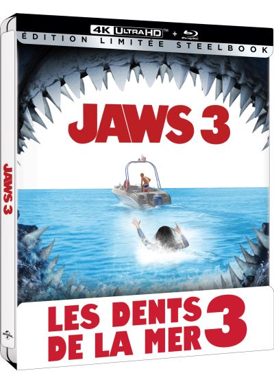Les Dents de la mer 3 (4K Ultra HD + Blu-ray - Édition boîtier SteelBook) - 4K UHD