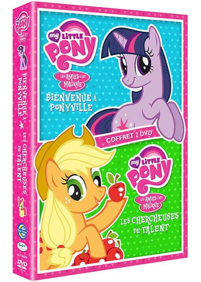 My Little Pony : Les amies c'est magique ! - Bienvenue à Ponyville + Les chercheuses de talent - DVD