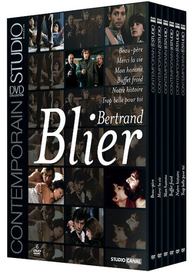 Bertrand Blier - Coffret - Beau-père + Merci la vie + Mon homme + Buffet froid + Notre histoire + Trop belle pour toi - DVD