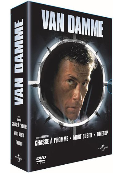 Van Damme - Coffret - Chasse à l'homme + Mort subite + Timecop - DVD