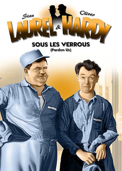 Laurel & Hardy - Sous les verrous (Version colorisée) - DVD