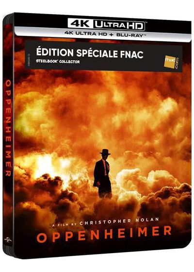 Oppenheimer (Exclusivité FNAC boîtier SteelBook - 4K Ultra HD + Blu-ray) - 4K UHD