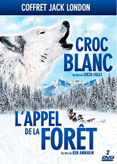 Coffret Jack London : Croc-Blanc + L'appel de la forêt (Pack) - DVD