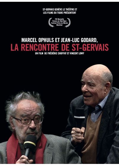Marcel Ophüls et Jean-Luc Godard, la rencontre de St-Gervais - DVD