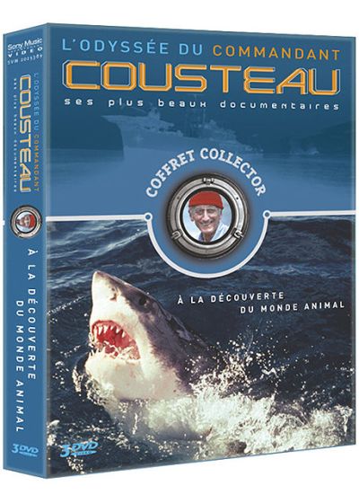 Cousteau - Ses plus beaux documentaires - À la découverte du monde animal - Coffret 1 - DVD