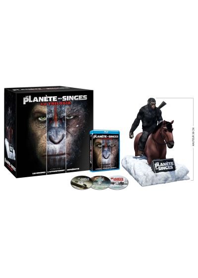 La Planète des Singes - Intégrale - 3 films (Édition Collector Limitée) - Blu-ray