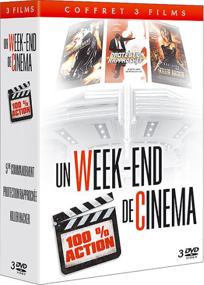 Coffret un week-end de cinéma - 100% action (Pack) - DVD