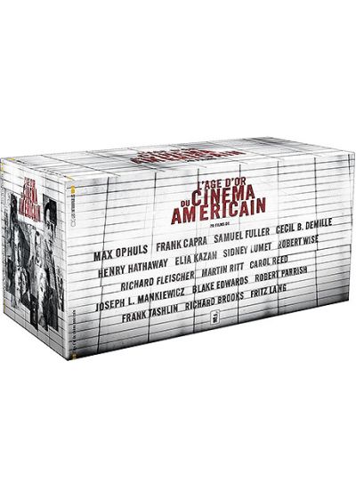 L'Âge d'or du cinéma américain - Coffret 20 films