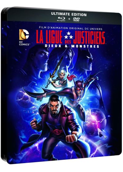 Les Aventures de la Ligue des justiciers - Dieux et monstres (Ultimate Edition - Blu-ray + DVD - Boîtier métal) - Blu-ray