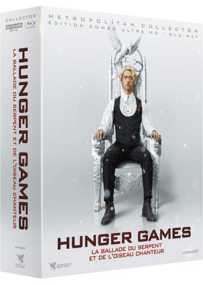 Hunger Games : La Ballade du serpent et de l'oiseau chanteur (Édition collector limitée - 4K Ultra HD + Blu-ray - Boîtier SteelBook) - 4K UHD